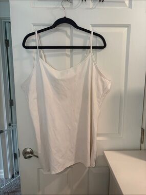 torrid white adjustable Spaghetti Strap Camisole